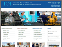 Tablet Screenshot of industrialopportunities.com